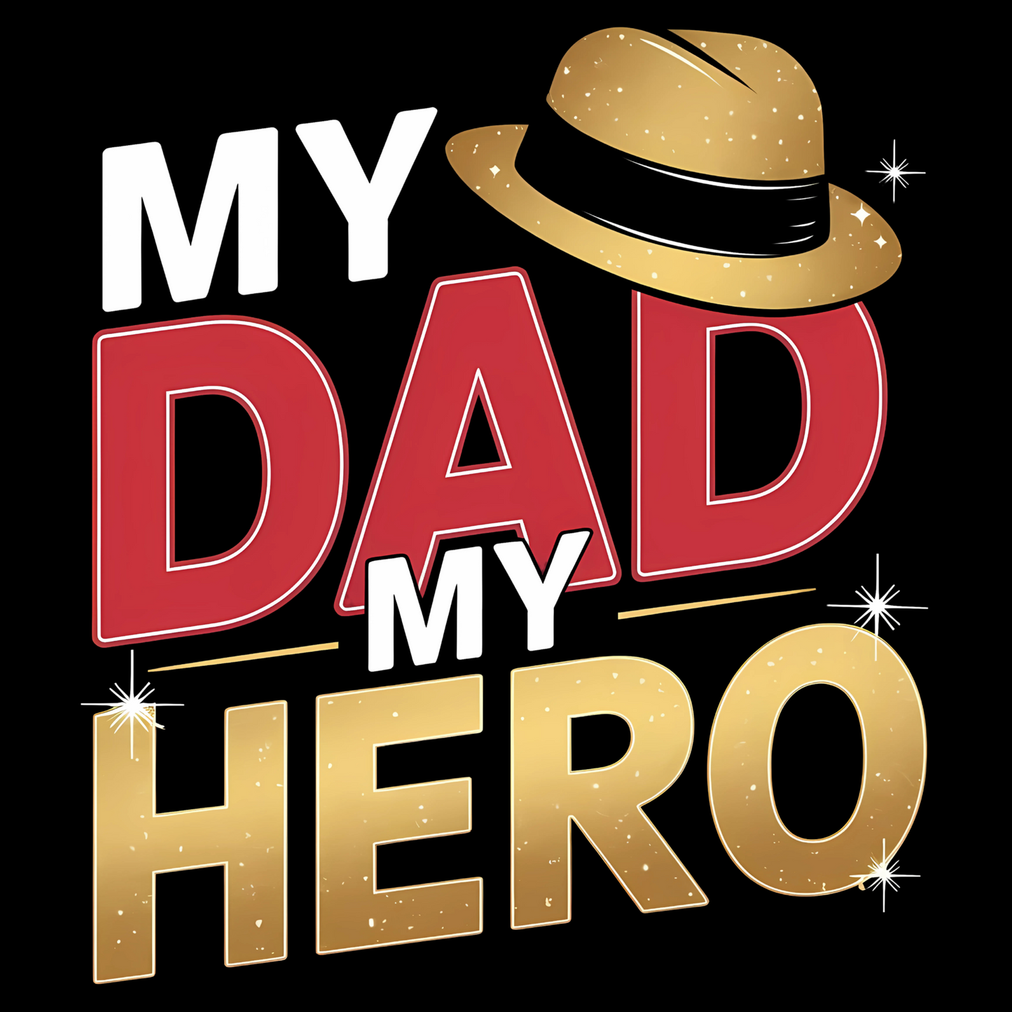 🦸‍♂️ My Dad, My Hero – Premium T-Shirt for Daughters 👧❤️