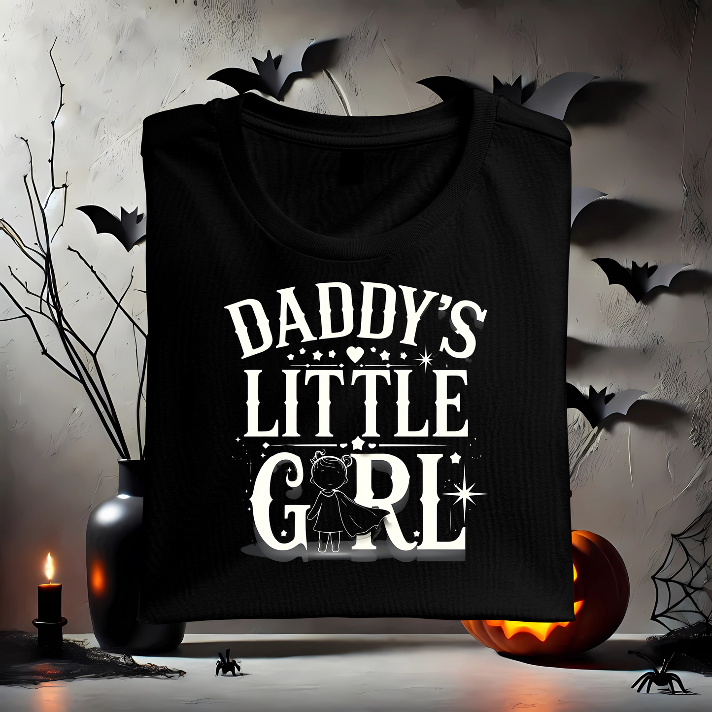 Her First Hero & Daddy’s Little Girl - Premium Father-Daughter Combo T-Shirt